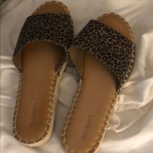 Cheetah espadrilles